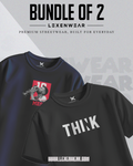 Bundle of 2 Messi and Think | Graphic T-Shirts