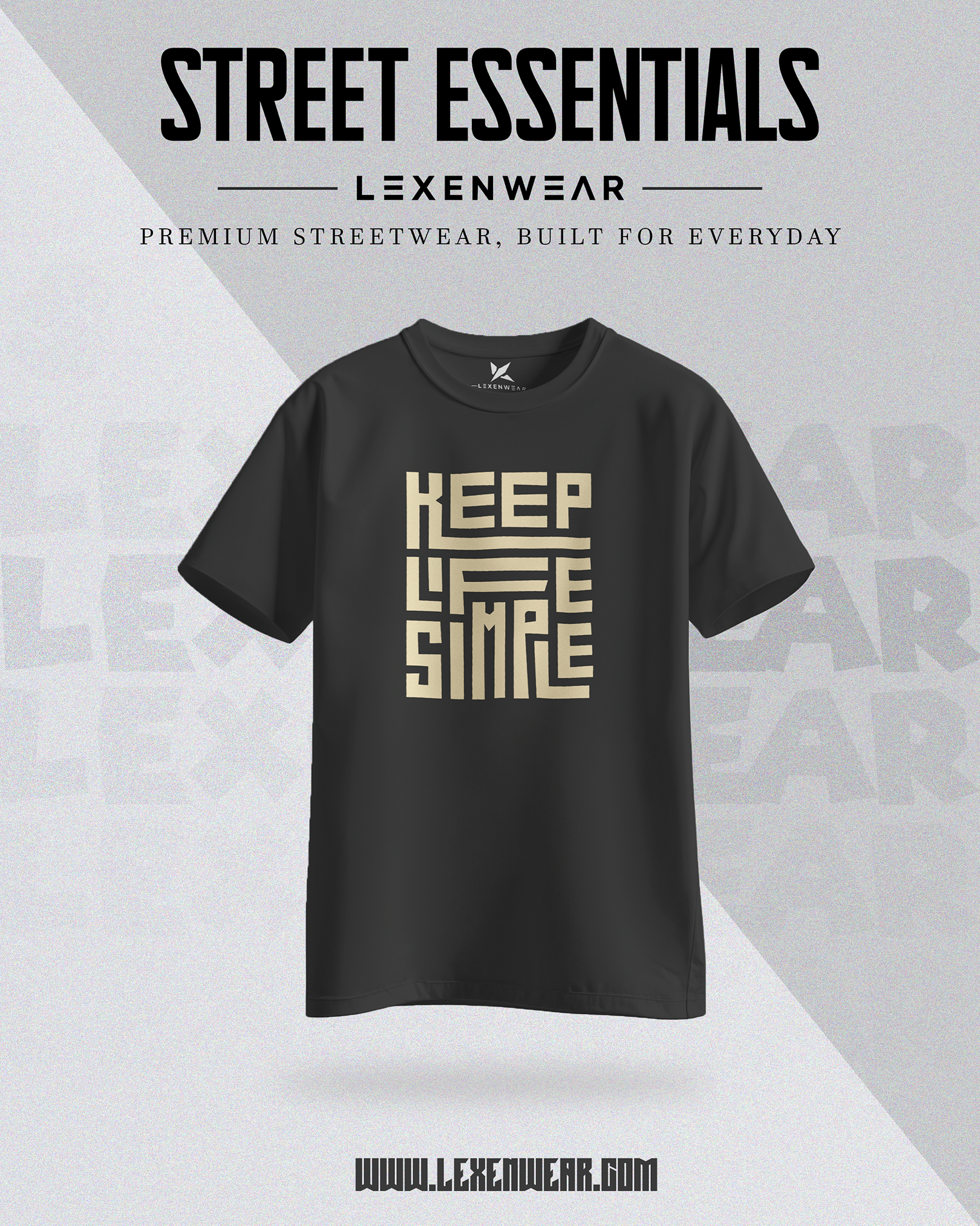 Keep life Simple Graphic-Tee T-Shirt