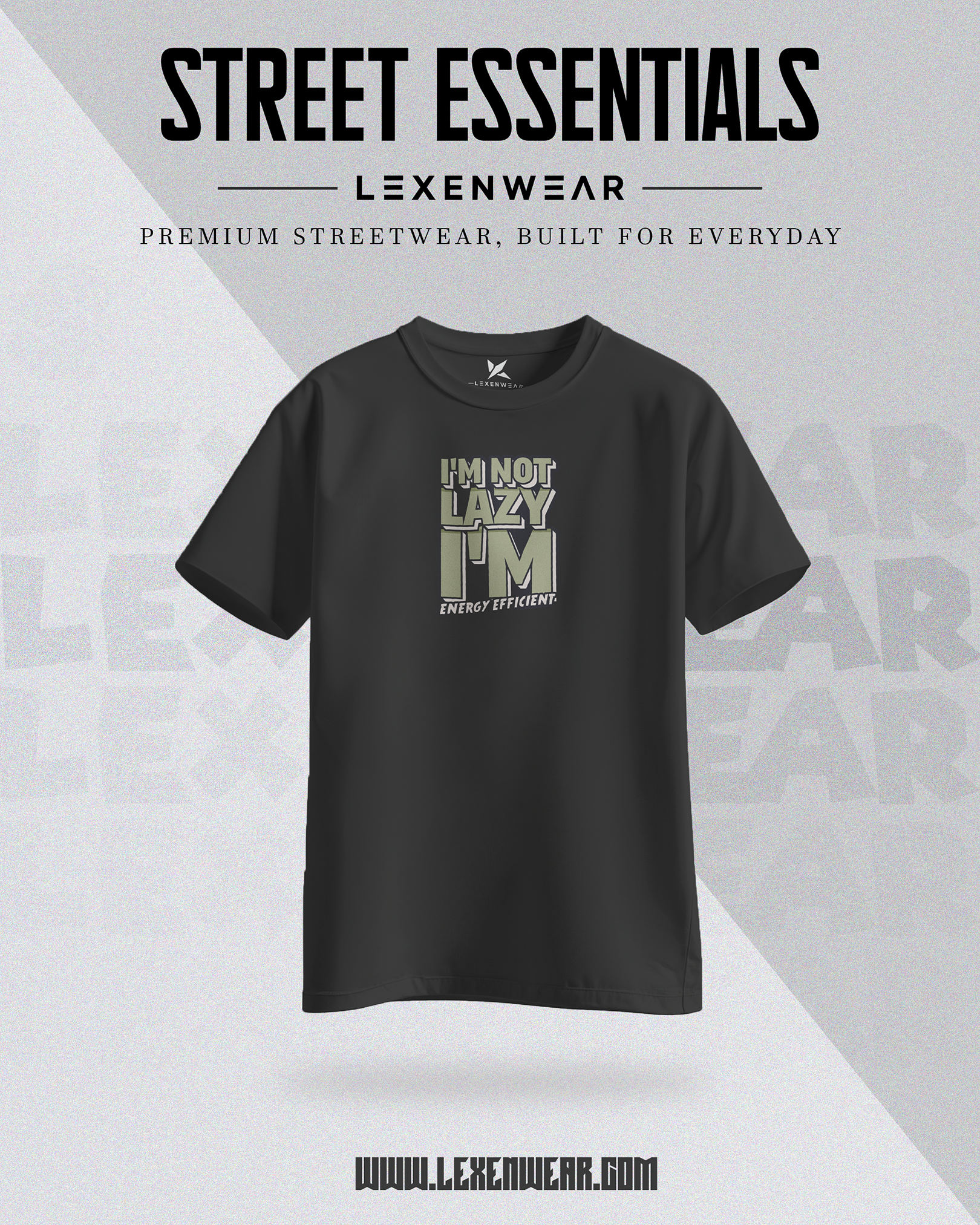 IM NOT LAZY ! | Graphic-Tee T-Shirt